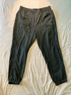 Banana Republic Black Drawstring Joggers